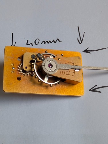 Carriage clock escapement - carriage,