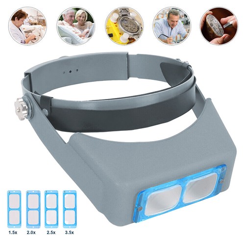 Lens head magnifier - 4, glasses