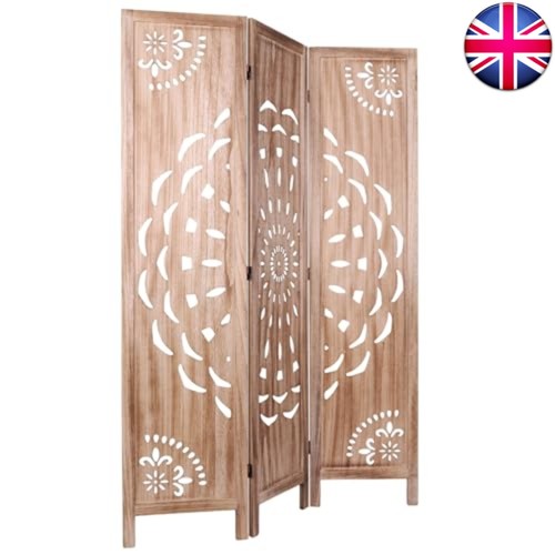 Inch wood room divider - 66.9,