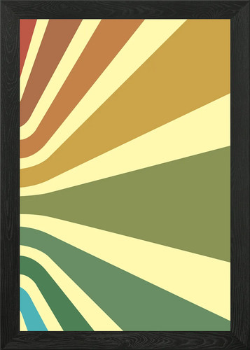 70s 80s retro framed - framed, art