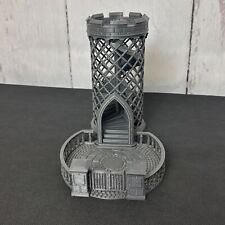 Castle Spiral Staircase Dice Tower with Dice Tray for Dungeons Dragons Tabletop