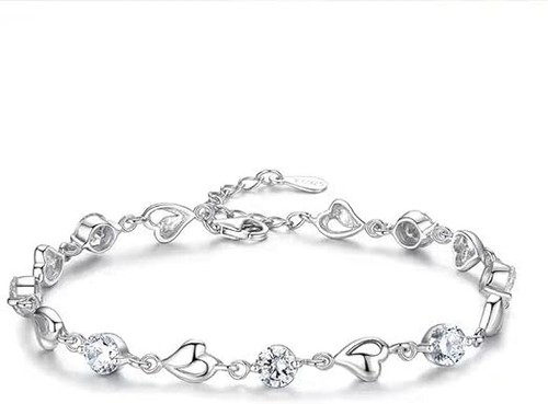 Heart ocean anklet bracelet - ocean,