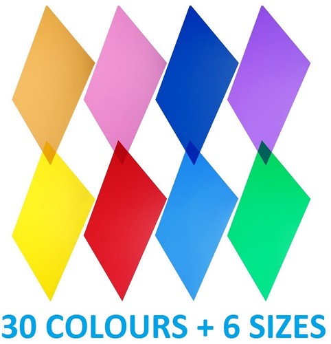 Colour transparent acetate - colour,