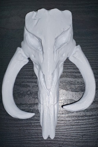 Large mythosaur skull wall - large,