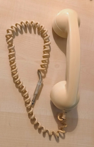 Retro ivory vintage handset - retro, dj