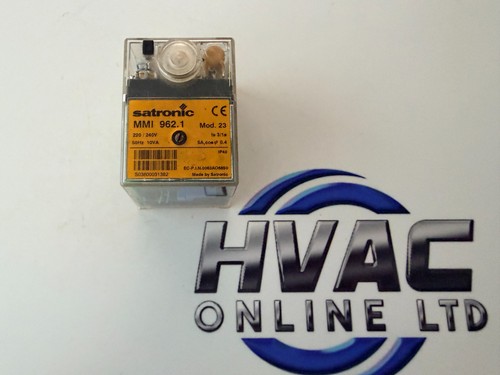 Honeywell satronic mmi 962 - honeywell, 962.1