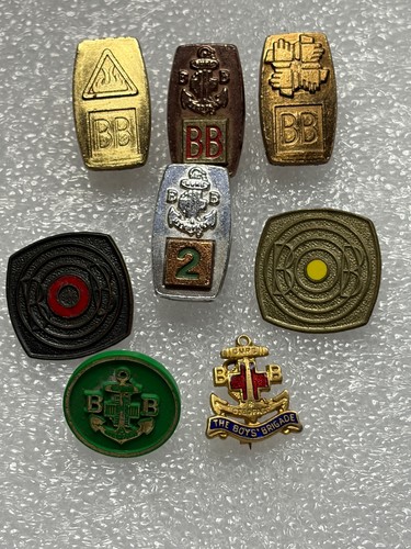Lot various boys brigade - 8,