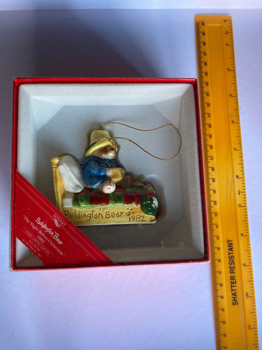 Paddington bear xmas ornament - bear,