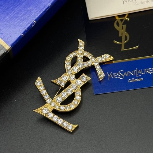 Yves saint laurent brooch - yves,