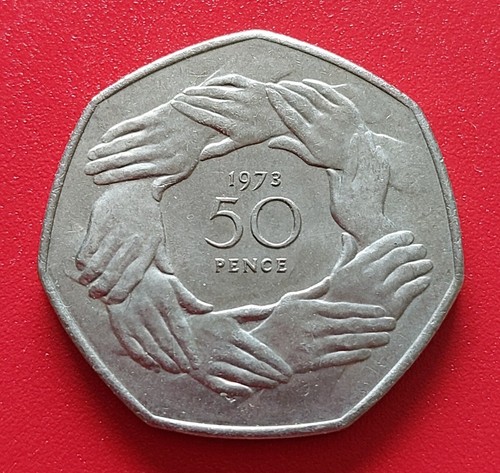 1973 eec 50p - coin, ring
