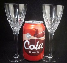 Pair of Stuart Crystal MADISON Sherry Glasses 6.5"h (unsigned)