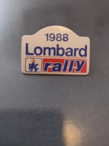 Lombard rac rally badge - rac,