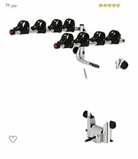 thule 4 bike carrier tow bar With LED Light Board