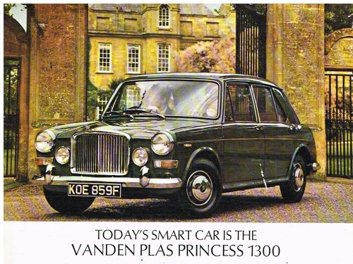 Vanden plas 1100 mk2 1300 - plas,