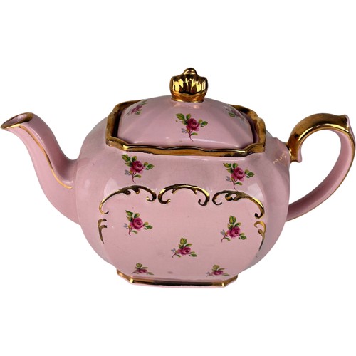 Sadler vintage pink roses - pink, cube