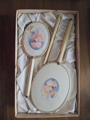 Vintage hairbrush comb - vintage,