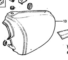 Genuine Honda LH Side Panel