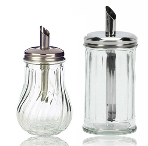 Retro glass sugar - sugar, dispenser