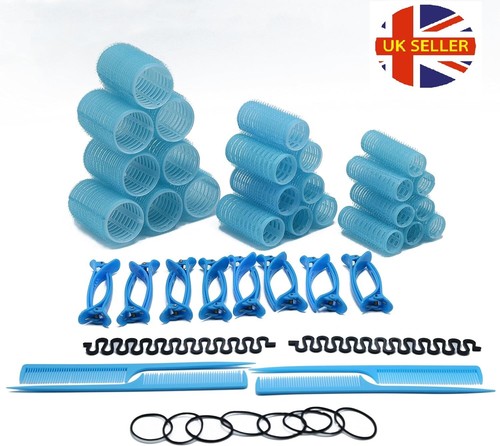 Pcs self grip hair rollers - 54,