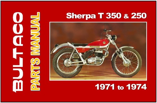 Bultaco parts manual sherpa - manual,