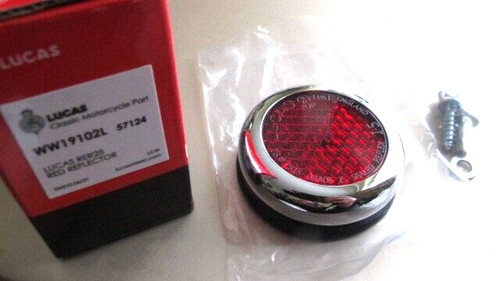 Lucas 57124 red reflector - red,