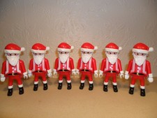 PLAYMOBIL 6 SANTA FIGURES