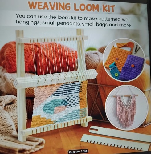 Wooden weaving loom - loom, starter