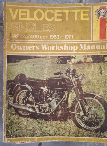Velocette singles haynes