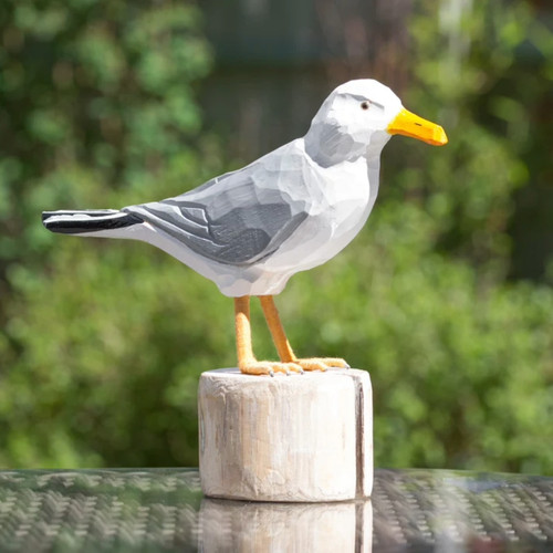 Seagull lifelike vintage look - seagull,
