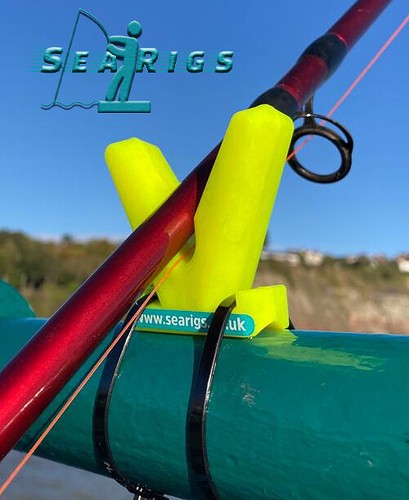Sea fishing rod rest boat - sea,