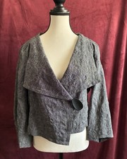 OSKA Cropped  Linen Jacket