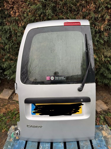 Caddy 2017 rear door - door, with