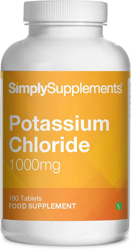 Potassium chloride 1000mg - potassium,