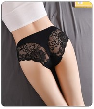 Women's Ladies Sexy Lace Satin