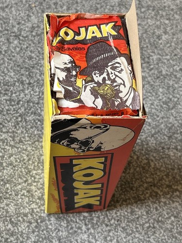 Kojak topps card gum trading - kojak,