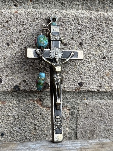 Antique nuns pectoral - pectoral, crucifix