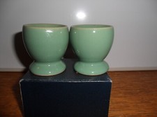 Denby "Manor Green" 1 X Egg Cup (A) Free P & P