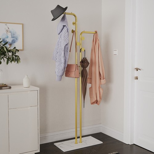Metal coat rack - coat,