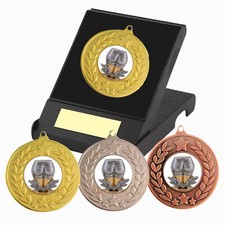Bottom Medal in Box, Golf Medal, Humorous Golf Trophy, Bum, Loser, Last Place