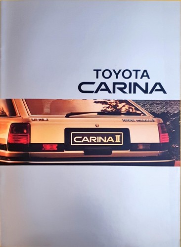 Toyota carina brochure - toyota,