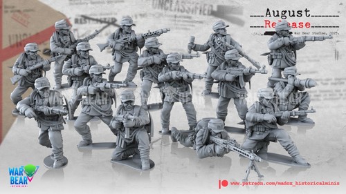 28mm ww2 gebirgsjager german - 28mm,