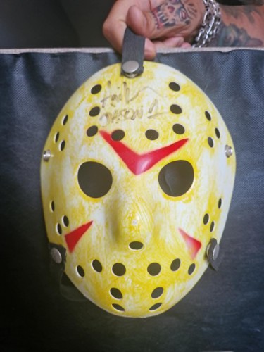 Ari lehman signed mask jason - ari,