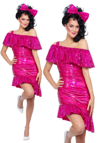 80s cocktail dress - 80s, ladies