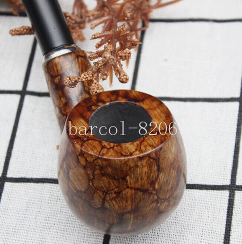 Wooden tobacco smoking pipe - wooden,