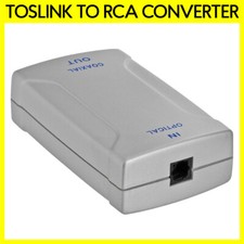 Toslink Jack to RCA Jack