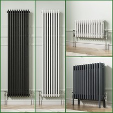 Traditional 2 3 4 Column Radiator Cast Iron Style Horizontal Vertical Heating UK