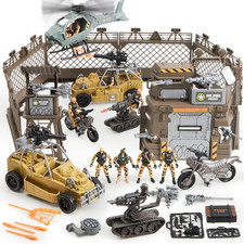 Military Base Toy Set Army Men