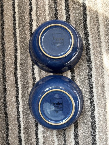 Denby imperial blue pudding - denby,