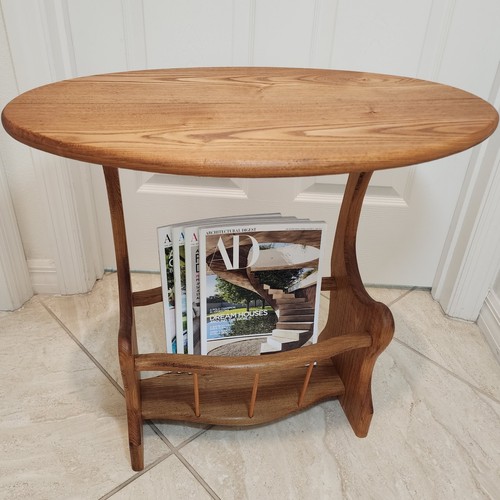 Vintage hand crafted solid oak - crafted,