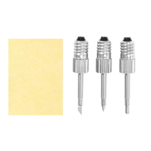 3pcs brass soldering tips usb - brass,
